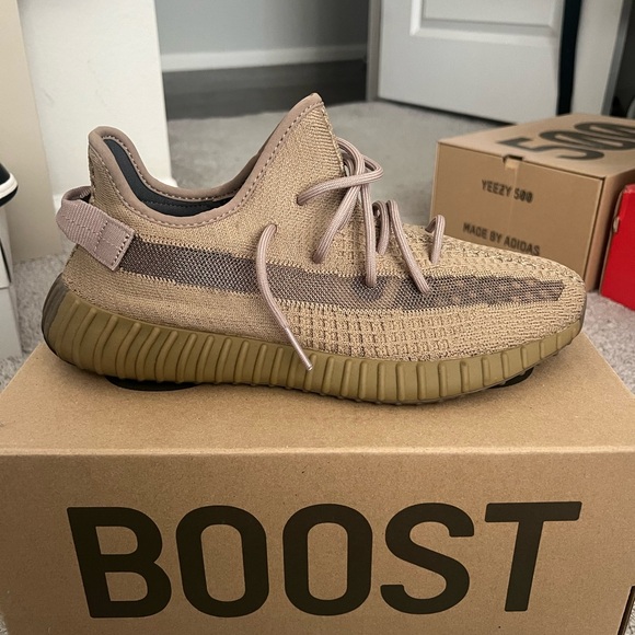 Adidas Men's Beige and Brown Athletic Shoes